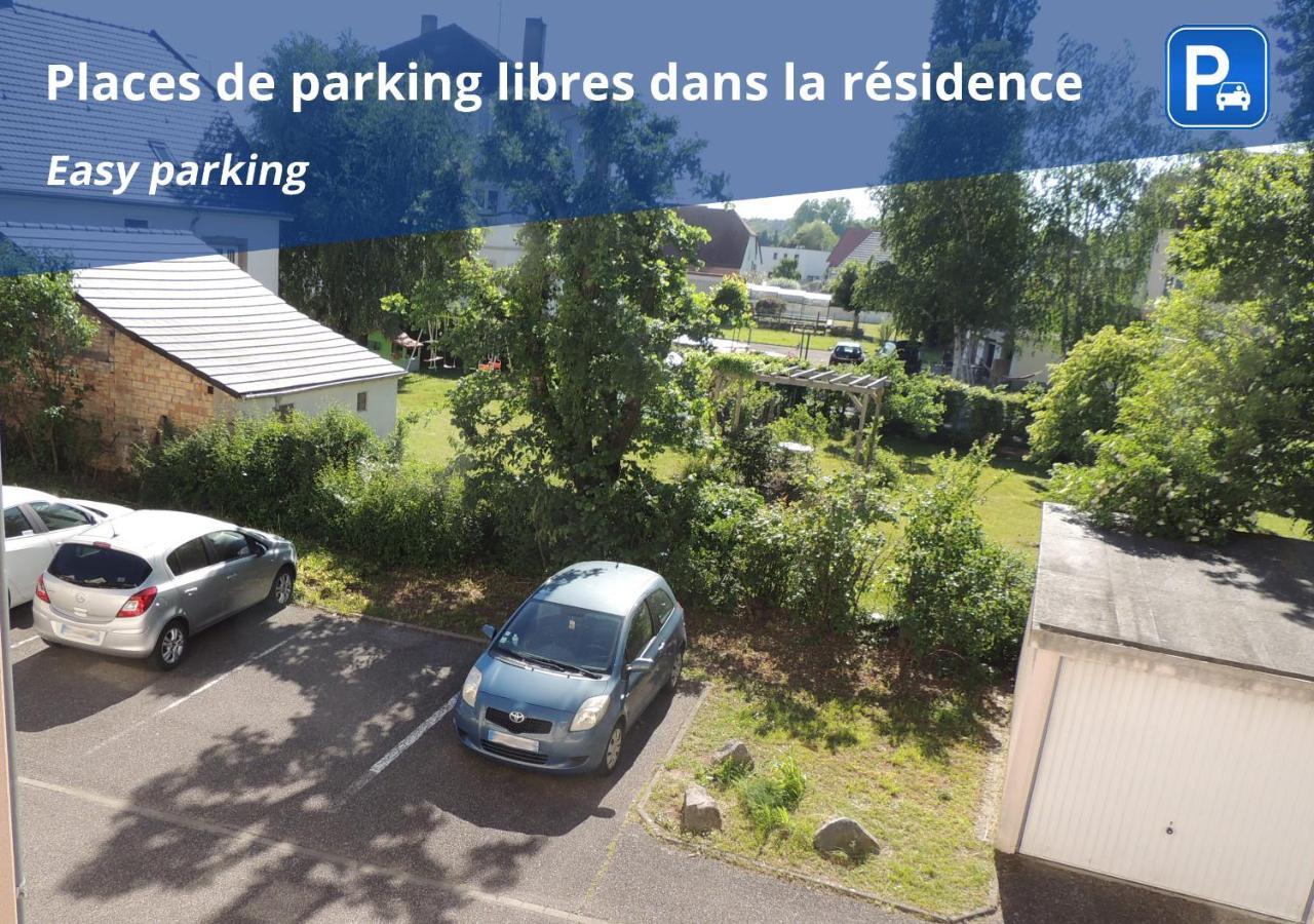 Appart'Azur Haguenau - Proche Gare Au Calme - Wifi - Lit Confort - Parking Facile Et Gratuit Exterior foto